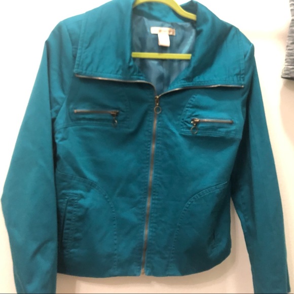 Patrick Christopher Jackets & Blazers - Patrick Christopher Teal Jacket Blazer Size large